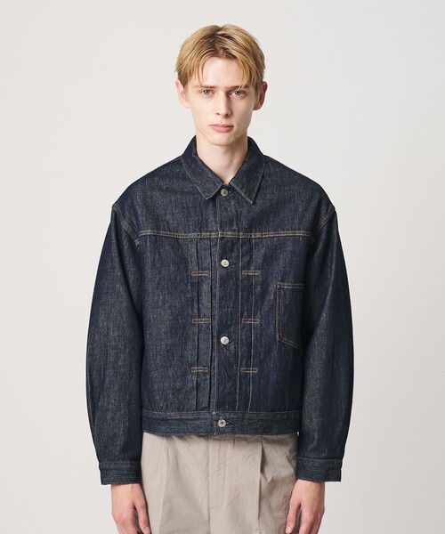 ASTRAET beauty&youth ビッグシルエット デニムジャケット BEAUTY＆YOUTH UNITED ARROWS デニムジャケット gジャン ハイツイスト