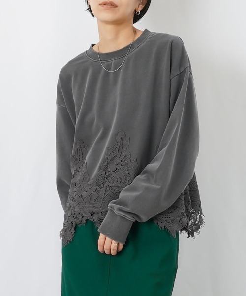 LADY LUCK LUCA（レディラックルカ） tシャツ LC/LLL 裏毛レース