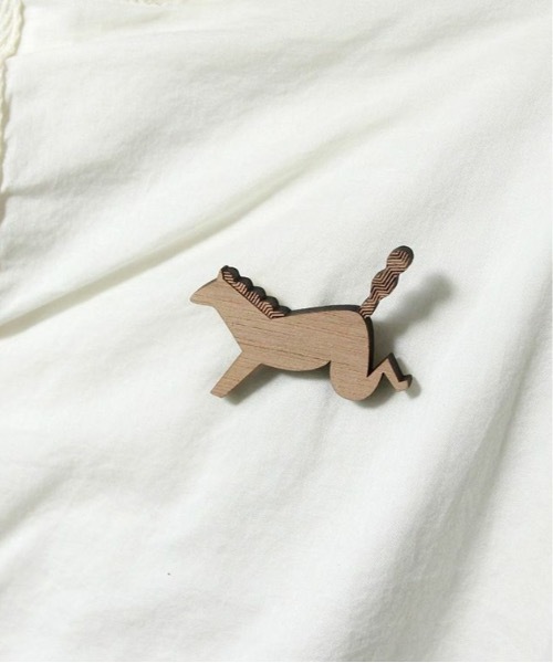contra bo nepre ブローチ MUSEUM FOR ME brooch horse / ブローチ