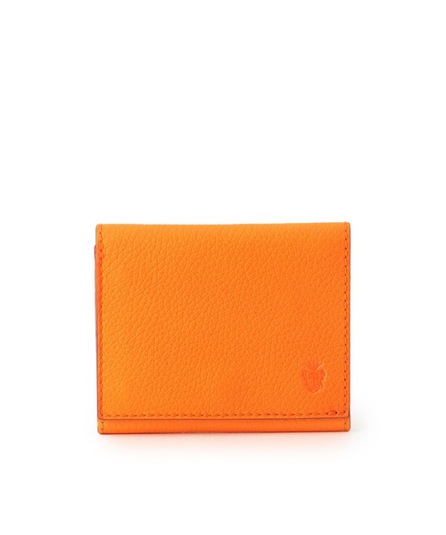 未使用・極美品 Felisi ケース 小銭入れ 財布 オレンジ系 Felisi（フェリージ） 財布 三つ折り財布 969/LD メンズ レディース
