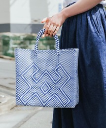 バッグ OJO DE MEX Plastico CAGO Tote Check OJO DE MEX ハンドバッグ MEX/オホデメックス Plastico CAGO