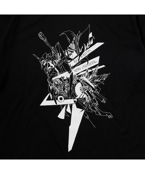 RADIO EVA tシャツ A051 Abstract EVANGELION Solid T-Shirt