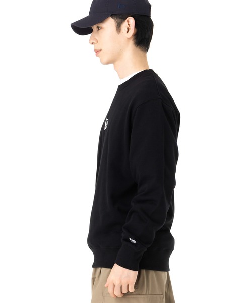 【美品】ニューエラ ユニセックス フラッグロゴ スウェット トレーナー ブラック NEW ERA トレーナー スウェット ニューエラ スウェット