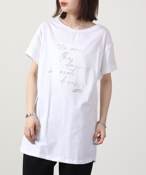 tシャツ メッセージプリントTシャツ レディース SACRA（ファッション） tシャツ 「SACRA」メッセージプリント T