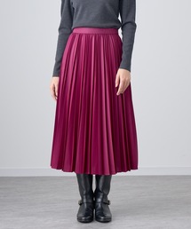 【087】アナイ　レザー調ランダムプリーツ　スカート ANAYI スカート レザーライクプリーツ : ZOZOTOWN Yahoo!店
