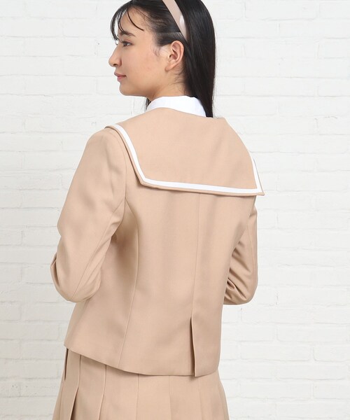 Pink Latte フォーマル　セーラー　セットアップ　150 PINK-latte テーラードジャケット アウター 「入卒・セレモニー
