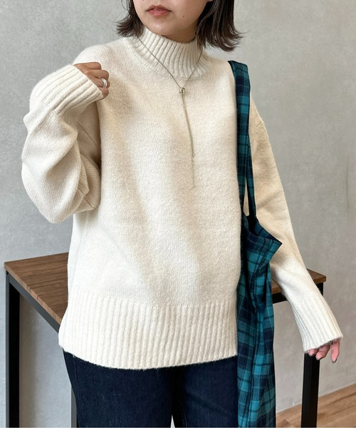 CPCM ニット セーター 23AWもちっとカラーハイネックニット