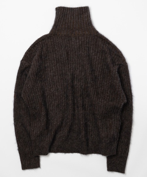 ニット セーター Wizzard ウィザード / HI NECK ZIP KNIT ハイネックジップニット / W23AW-KN010 レディース メ Wizzard ニット セーター ウィザード / HI NECK ZIP KNIT