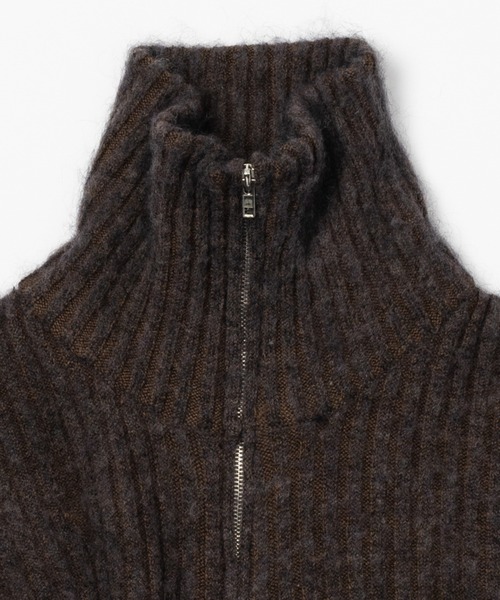 ニット セーター Wizzard ウィザード / HI NECK ZIP KNIT ハイネックジップニット / W23AW-KN010 レディース メ HI NECK ZIP KNIT – WIZZARD OFFICIAL ONLINE STORE