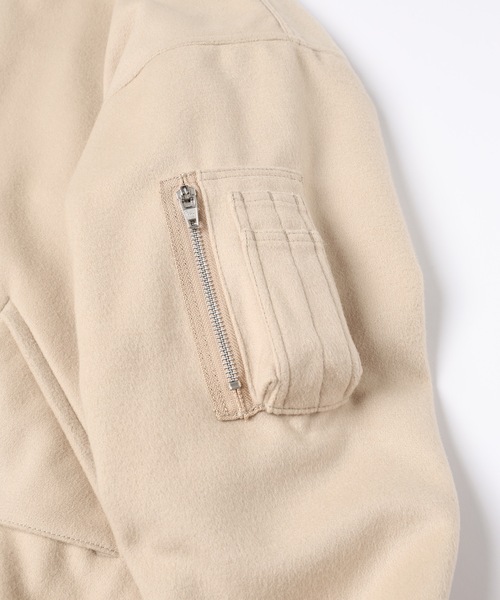 ma1 ma-1 MELTON MA-1 メンズ レディースの画像