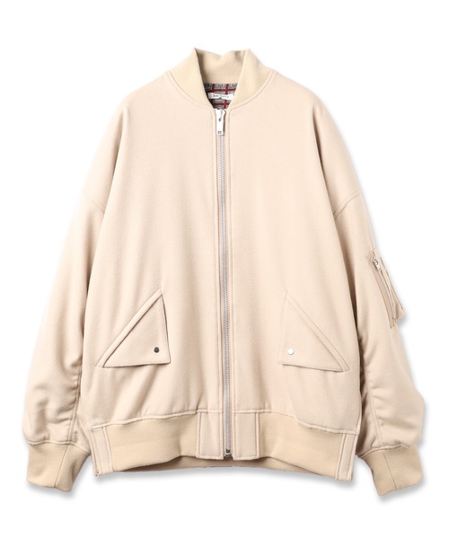 ma1 ma-1 MELTON MA-1 メンズ レディースの画像