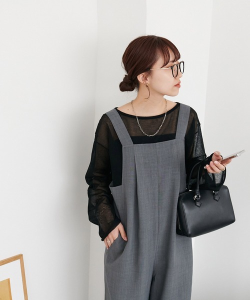 ニット セーター 「WEB限定」ワンショルプルオーバー レディース Discoat ニット セーター 「WEB限定」2WAYワンショルシアープル
