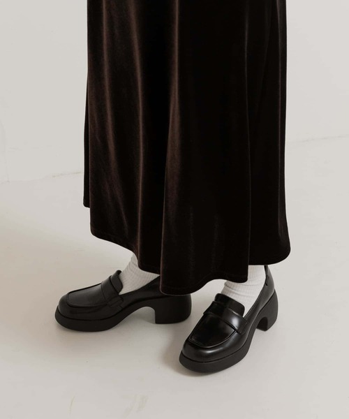 う*ー様 CAMPER ローファー Thelma 38 24cm Thelma Black Formal Shoes for Women - Spring/Summer