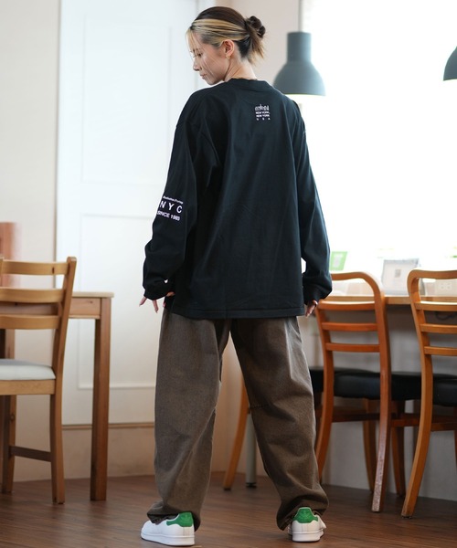 Manhattan Portage（マンハッタンポーテージ） tシャツ ロンT LOGO MP