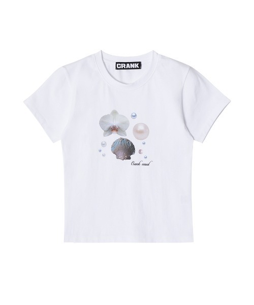 CRANK（JACKALL） tシャツ SHELL PRINTING TOP レディース