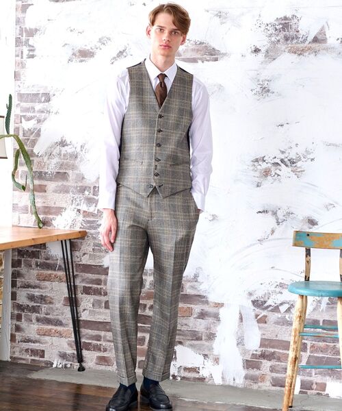 【ストレンジャーページ】他の方のご購入はお控えください DRESSTERIOR パンツ 「セットアップ可」マルチカラーグレン