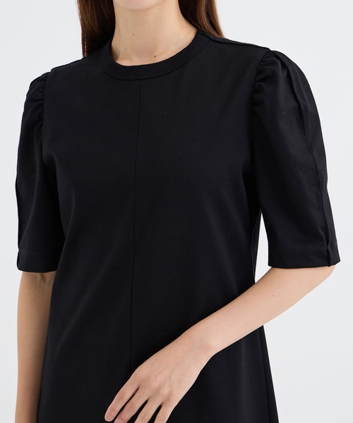 CINOH ワンピース 「CINOH/チノ」別注 PUFF SLEEVE MIDI ONE
