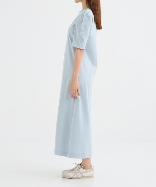 CINOH ワンピース 「CINOH/チノ」別注 PUFF SLEEVE MIDI ONE