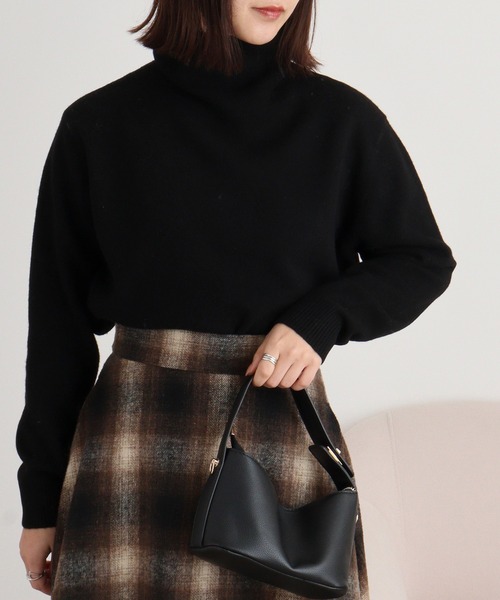 ニット セーター Eglantine ウールタートルネックニット レディース