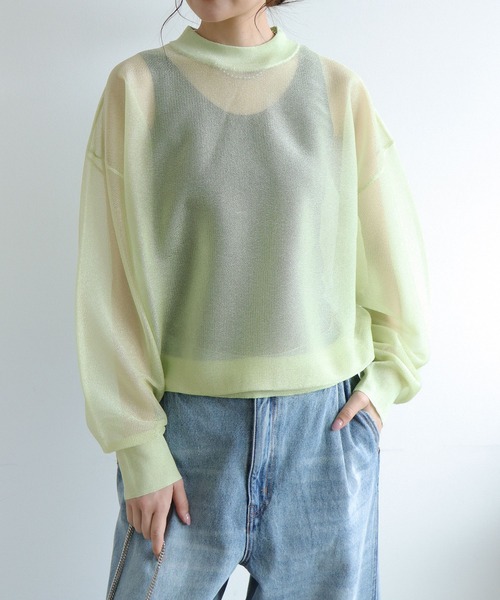 TITE IN THE STORE ニット セーター ラメシアーニットプル