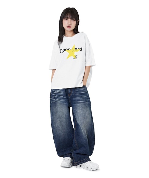 ブラウス シャツ 「OY/オーワイ」 STAR DOLLY ODOLLY TEE/スタードリーオードリーティーシャツ レディース メンズ OY ブラウス シャツ 「OY/オーワイ」 STAR DOLLY ODOLLY TEE