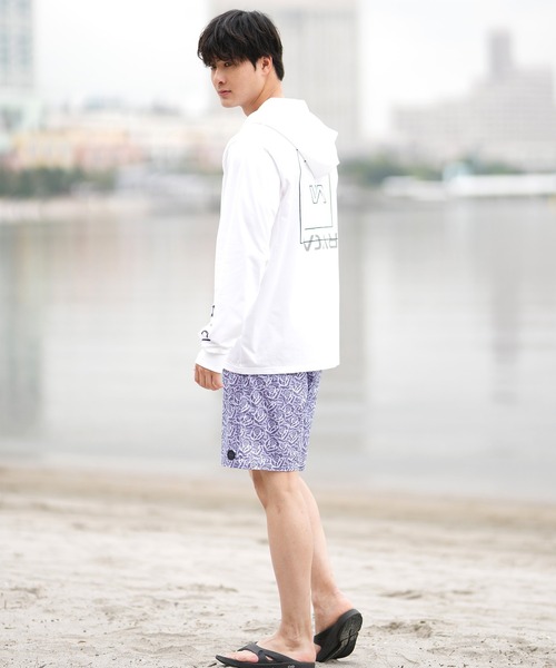 RVCA ラッシュガード RVCA/ルーカ 長袖 ジップアップパーカー