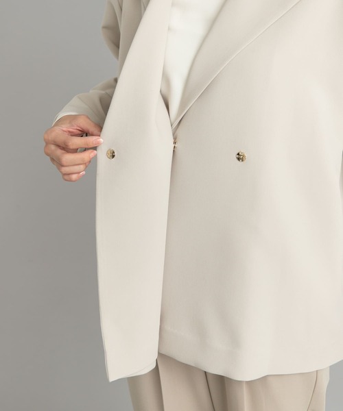 URBAN RESEARCH DOORS 　ダブルクロスショートガウン　ネイビー URBAN RESEARCH DOORS｜ダブルクロスショートガウン | Rakuten