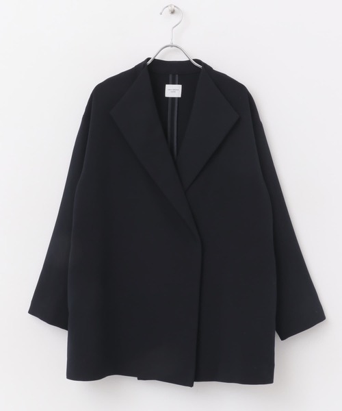 DOORSダブルクロスジャケット　ネイビー URBAN RESEARCH DOORS コート アウター ダブルクロスショート