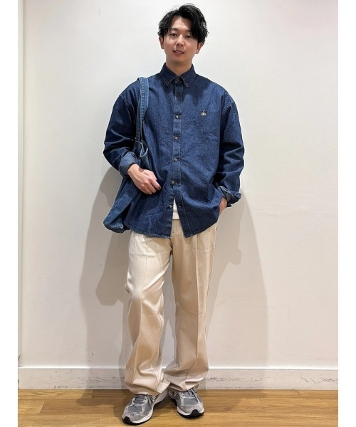 デニムビッグシャツ　現行品　未使用　2024SS DENIM BIG SHIRTS – GINZA SIX | GSIX | ギンザ シックス | 銀座