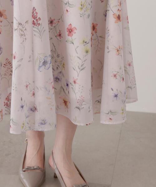 PROPORTION BODY DRESSINGビッグボタニカルプリントスカート セール 30%OFF】ボタニカルスカート(505290125