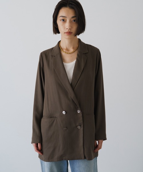 Loungedress 「LOUNGEDRESS」 ジャケット FREE カーキ レディース 