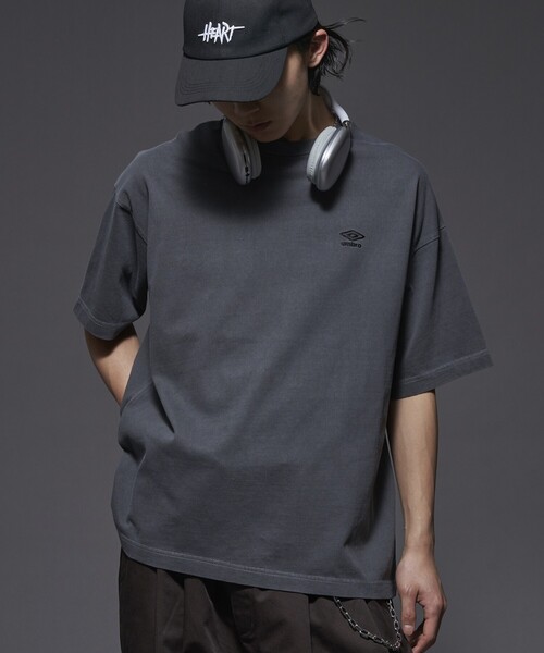 umbro tシャツ UMBRO/アンブロ 別注 UMBRO ピグメントクルー