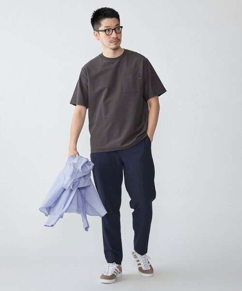 SHIPS tシャツ SHIPS:「接触冷感/遮熱/吸水拡散/UVカット