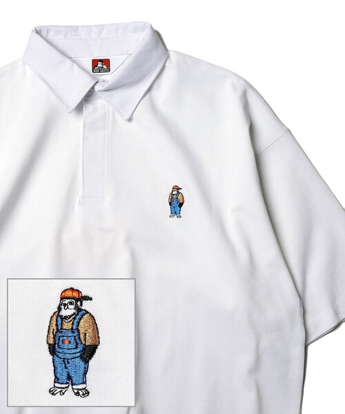 FREAK'S STORE 「FREAK'S STORE」 「BEN DAVIS」半袖ポロシャツ