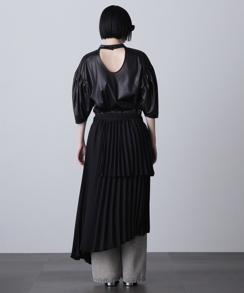 ROSE BUD（ローズバッド） tシャツ (mici)VOLUME SLEEVE TRICOT