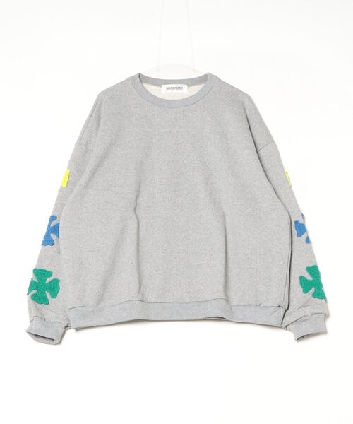 discovered ドッキング スウェット ディスカバード DISCOVERED WIDE COLLEGE SWEAT USED REMAKE