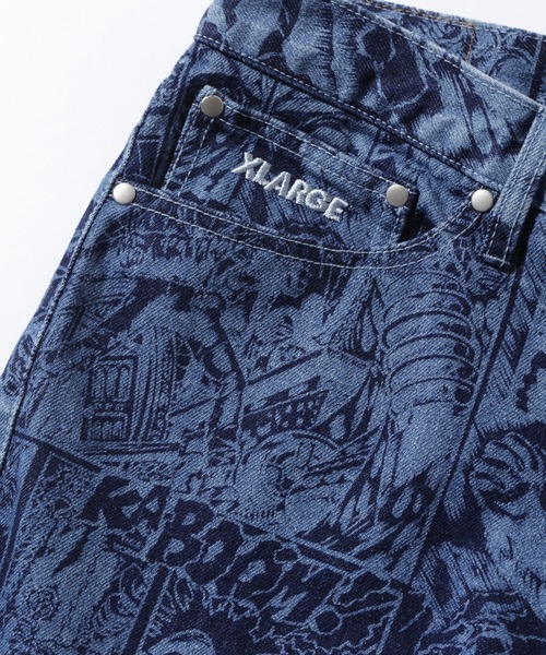 XLARGE ジーンズ COMIC DENIM PANTS メンズ レディース