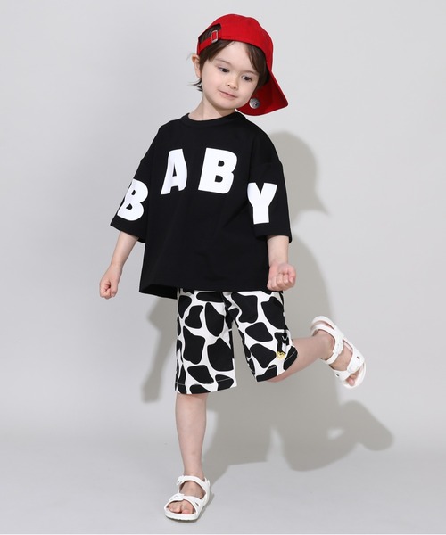 21SS ドット柄（総柄）アノラックパーカー / ハーフパンツセット BABYDOLL（ベビードール） ハーフパンツ パンツ 短パン 総柄 ハーフ