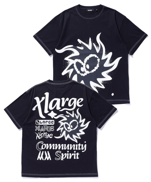 大人気 早い者勝ち XLARGE COMMUNITY SPIRIT S/S TEE デザイン◎ XLARGE tシャツ COMMUNITY SPIRIT S/S TEE メンズ レディース