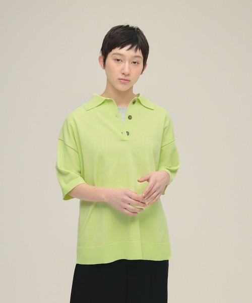 ポロシャツ ポロ 「eL」12G Polo Shirt SS/319093 レディース