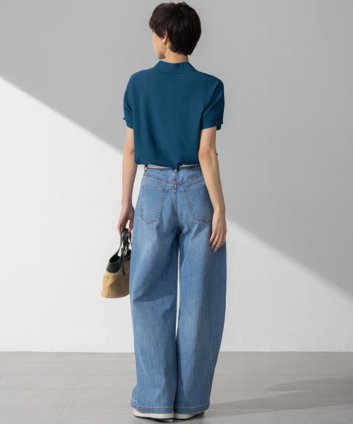 23区 ジーンズ デニム デニムパンツ 「Oggi6月号掲載/接触冷感