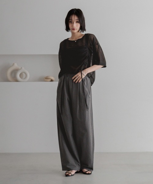 カットイージーコクーンパンツ　ローリーズファーム LOWRYS FARM｜カットイージーコクーンパンツ | Rakuten Fashion