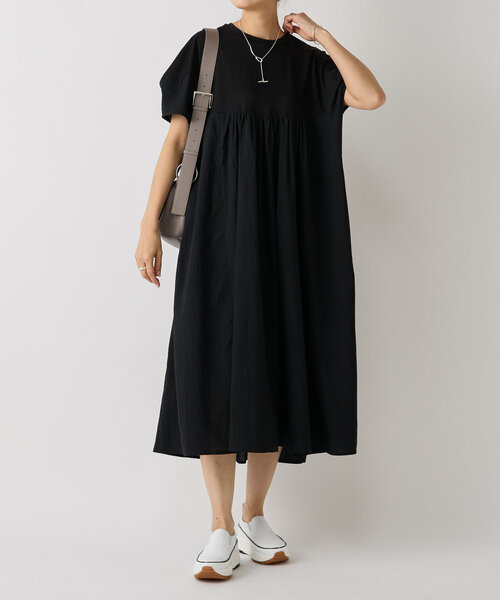 ビアズリー　袖パフワンピース　新品 BEARDSLEY ワンピース 袖パフワンピース : ZOZOTOWN Yahoo!店