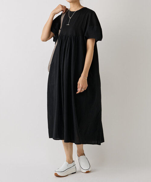 BEARDSLEY 袖パフワンピース美品 BEARDSLEY ワンピース 袖パフワンピース : ZOZOTOWN Yahoo!店