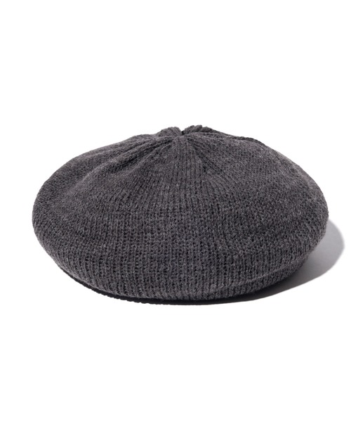 glamb 帽子 ベレー帽 Reversible Knit Beret / リバーシブル