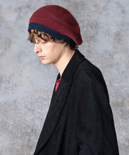 glamb(グラム)  ニットベレー帽 glamb グラム ベレー Brushed Knit Beret ニットベレー : ARTIF