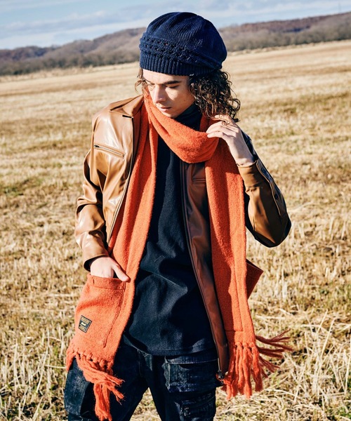 glamb 帽子 ベレー帽 Reversible Knit Beret / リバーシブル