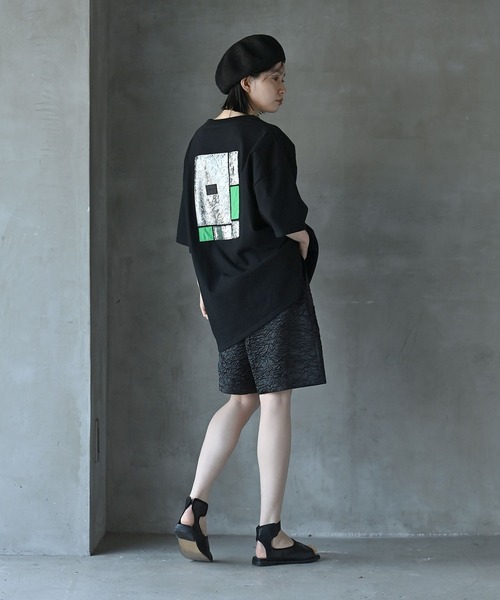 funda mine パンツ エンボスハーフパンツ レディース : ZOZOTOWN