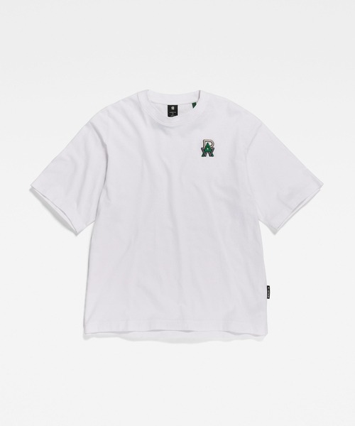 「G-STAR RAW」 半袖Tシャツ MEDIUM ホワイト メンズ