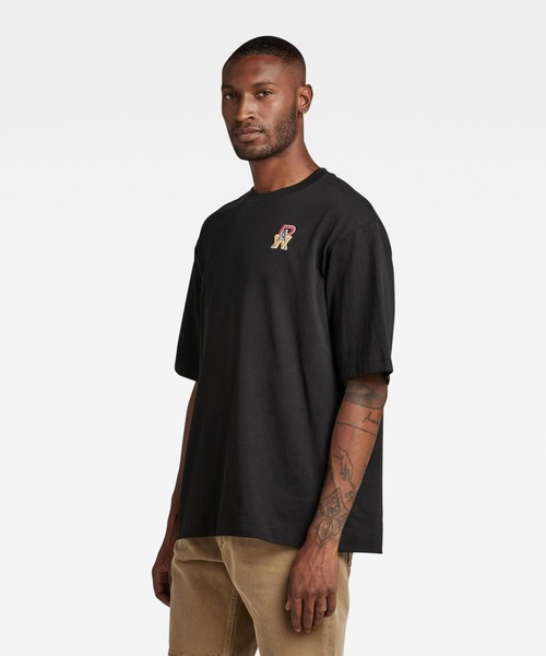 「G-STAR RAW」 半袖Tシャツ MEDIUM ホワイト メンズ